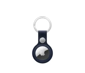 Apple Schlüsselanhänger aus FineWoven-Stoff auf AirTag - dunkelblau / Schlüsselanhänger