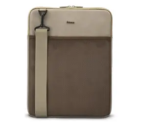 HAMA To Go 13,3"-14,1" beige-braun / Laptoptasche / Schultergurt
