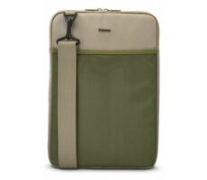HAMA To Go 12,1" beige-grün / Laptop-/Tablet-Tasche / Schultergurt