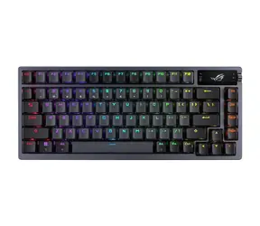 Asus ROG AZOTH schwarz / Gaming-Tastatur / mechanisch / kabellos / Schalter ROG NX RED / US