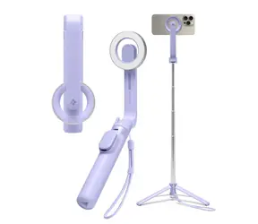 Spigen MagSafe SelfieStick Tripod Selfie-Stick lila