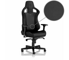 noblechairs EPIC Black Edition schwarz / Gaming Stuhl / Kunstleder / verstellbar / Rollen / Tragkraft 120 kg