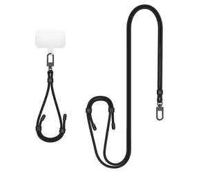 Spigen Crossbody Strap + Wrist Strap + ConTag Strap grau