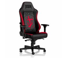 noblechairs HERO DOOM Edition / Gaming Stuhl / Kunstleder / verstellbar / Rollen / Tragkraft 150 kg 