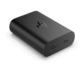 HP 65W USB-C GaN Laptop-Ladegerät/Netzteil für HP Notebook/2x USB-C