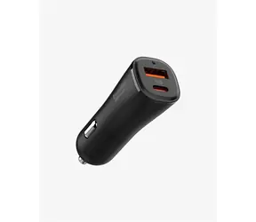 Spigen ArcStation Essential 48W schwarz / Autoladegerät / USB-C / USB-A / PD / QC 