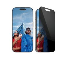 PanzerGlass Privacy Schutzglas für Apple iPhone 16 Pro / mit Einbaurahmen