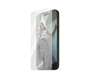 PanzerGlass SAFE Ultra-Wide Fit Schutzglas für Apple iPhone 16 Pro / mit Einbaurahmen