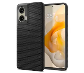 Spigen Liquid Air Schutzhülle für Motorola Moto G Stylus 5G 2024 schwarz