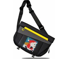 Divoom Pixoo Slingbag-V schwarz / Umhängetasche mit Pixel-Art-Display / IP68
