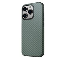 Swissten MagStick SHELL Hülle für Apple iPhone 15 Pro grün