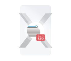 FIXED Schutzglas aus gehärtetem Glas für Umidigi G1 Tab Mini klar