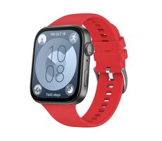 FIXED Silikonarmband Silikonarmband für Huawei Watch FIT 3 rot