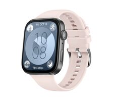 FIXED Silikonarmband Silikonarmband für Huawei Watch FIT 3 rosa