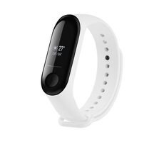 FIXED Silikonarmband Silikonarmband für XIAOMI Mi Band 3/4 weiß