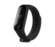 FIXED Silikonarmband Silikonarmband für XIAOMI Mi Band 3/4 schwarz