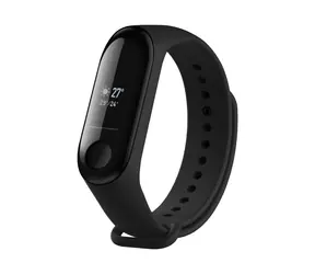 FIXED Silikonarmband Silikonarmband für XIAOMI Mi Band 3/4 schwarz