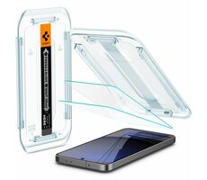 Spigen Glass tR EZ Fit 2 Pack Schutzglas für Samsung Galaxy S24 FE / 2 Stk