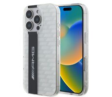 AMG Carbon Pattern Backcover für Apple iPhone 16 Pro Max weiß