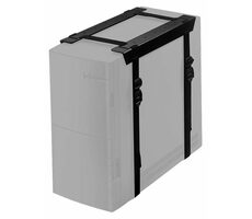 Neomounts CPU-D025BLACK schwarz / PC-Halterung / unter dem Tisch / Horizont. und vertikal. Montage / PC-Höhe: 3-60 cm / PC-Breite: 8-70