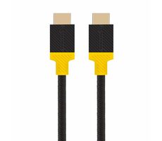 Tactical Webb Space HDMI 2.1 8K 2,1 m schwarz/gold