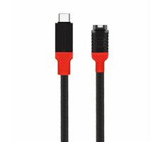 Tactical Recce 3:20 Kabel für Garmin USB-C schwarz/rot