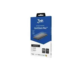 3mk HardGlass MAX Schwarzes gehärtetes Glas für Samsung Galaxy A35/A55 5G