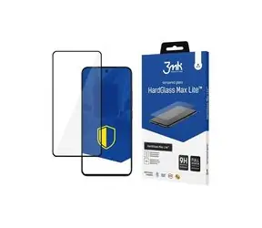 3mk HardGlass Max Lite Schwarzes gehärtetes Glas für Samsung Galaxy A35/A55 5G