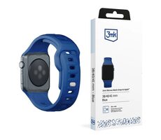 3mk Silikon-Uhrenarmband für Apple 38/40/41 mm, Blau