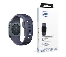 3mk Silikon-Uhrenarmband für Apple 38/40/41 mm, Grau