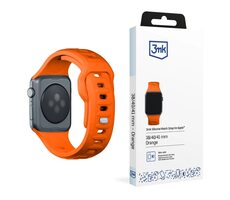 3mk Silikon-Uhrenarmband für Apple 38/40/41 mm Orange