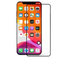 CUBE1 Full-Cover-Schutz aus gehärtetem Glas 2.5D für XIAOMI Redmi 13C/ POCO C65 Schwarz 