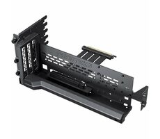 PHANTEKS Premium Vertikale GPU-Halterung + PCIe 4.0 x16 Riser Cable DRGB schwarz / 22 cm