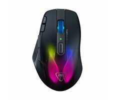 Turtle Beach Bundle KONE XP Air + RGB- Rapid Schwarz / Kabellose optische Gaming-Maus / 19000 DPI / USB / BT