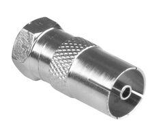 Sencor SAV 182-000 Schraub-F-Stecker - Stecker für koaxialen TV-Stecker