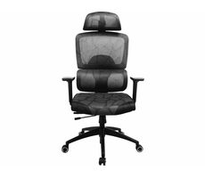Sandberg ErgoFusion Pro schwarz / Gaming-Stuhl / ergonomisch / verstellbar / Nylonrahmen / max. 150 kg