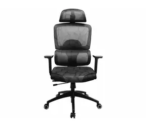 Sandberg ErgoFusion Pro schwarz / Gaming-Stuhl / ergonomisch / verstellbar / Nylonrahmen / max. 150 kg