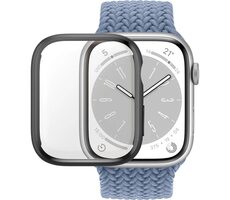 PanzerGlass Full Body D3O gehärtetes Glas für Apple Watch 9/8/7 41 mm Schwarz