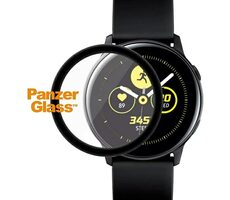PanzerGlass Gehärtetes Glas Gebogenes Glas für Samsung Galaxy Watch Active schwarz