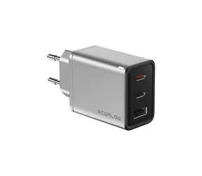 EcoFLow 65W GaN-Ladegerät EU / 2x USB-C / 1x USB-A 