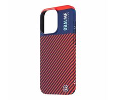 Obal:Me Flossy Stripes Case für Apple iPhone 15 Pro blau/rot