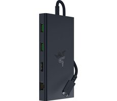 Razer USB-C Dock / Dockingstation / 4X USB-A / 1x HDMI / 1x USB-C / 1x RJ-45 / SDXC