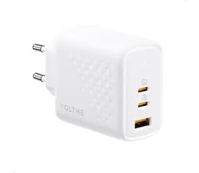 VOLTME Revo 67 CCA 67W weiß / GaN / 67W / 2x USB-C / 1x USB-A 