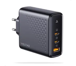 VOLTME Revo 140 PD3.1 CCA 140W schwarz / GaN / 140W / 2x USB-C / 1x USB-A