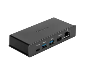 Targus USB-C Dockingstation für Targus Tablet Cradle Workstation schwarz / 2x USB-A 3.2 / USB-C 3.2 / HDMI / Ethernet