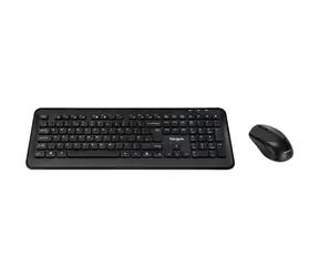Targus AKM610UK schwarz / Kabelloses Tastatur- und Mausset / 2,4 GHz / 2x AA / 1600 DPI