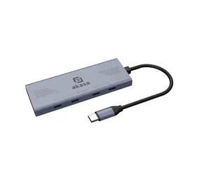 Akasa USB-Hub / 4X USB-C 3.2 Gen2 / 10 Gbit/s