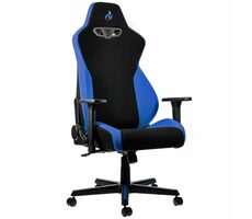 Nitro Concepts S300 Galactic Blue blau / Gaming-Stuhl / Stoff / verstellbar / Rollen / Belastbarkeit 135 kg 