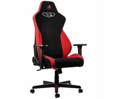 Nitro Concepts S300 Inferno Red rot / Gaming-Stuhl / Stoff / verstellbar / Rollen / nicht tragbar 135 kg 