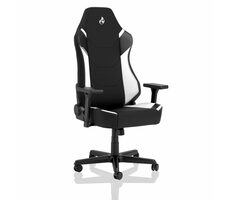 Nitro Concepts X1000 Radiant White weiß / Gaming-Stuhl / Stoff / verstellbar / Rollen / Belastbarkeit 135 kg 